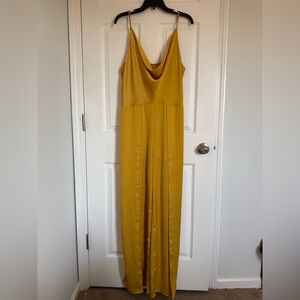 Chic Mustard Maxi jumpsuit